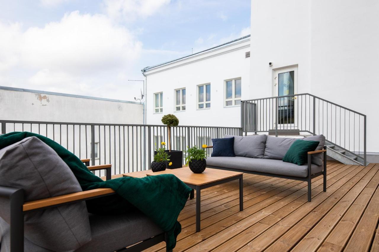 Ferienwohnung Bob W Duo Lofts Tartu Exterior foto